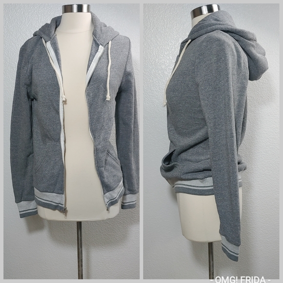 alternative eco-fleece zip hoodie - Picture 2 of 3